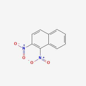 molecular formula C10H6N2O4 B1583831 1,2-Dinitronaphthalene CAS No. 27478-34-8