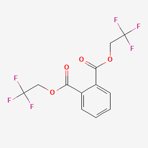 molecular formula C12H8F6O4 B1583835 Bis(2,2,2-trifluoroethyl) phthalate CAS No. 62240-27-1