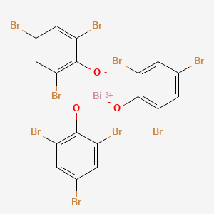 molecular formula C18H6BiBr9O3 B1583839 2,4,6-三溴苯酚铋(3+)盐 CAS No. 5175-83-7