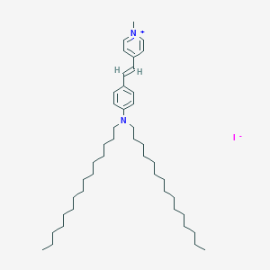 molecular formula C44H75IN2 B158384 N,N-Dipentadecylaminostyrylpyridinium CAS No. 135288-72-1