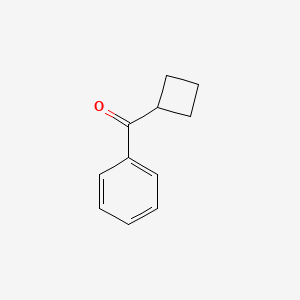 molecular formula C11H12O B1583845 Cyclobutyl phenyl ketone CAS No. 5407-98-7