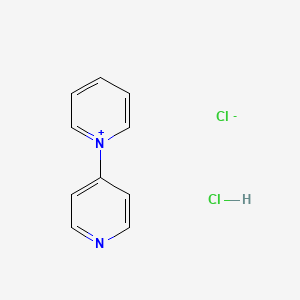 molecular formula C10H10Cl2N2 B1583846 1-(4-吡啶基)吡啶盐酸盐 CAS No. 5421-92-1