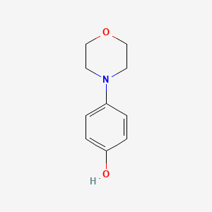 molecular formula C10H13NO2 B1583850 4-Morpholinophenol CAS No. 6291-23-2