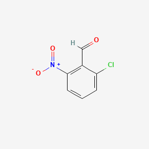 molecular formula C7H4ClNO3 B1583853 2-Chloro-6-nitrobenzaldehyde CAS No. 6361-22-4