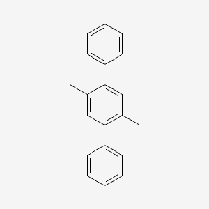 molecular formula C20H18 B1583854 1,4-Dimethyl-2,5-diphenylbenzene CAS No. 20260-22-4
