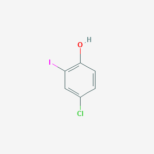 molecular formula C6H4ClIO B1583855 4-Chloro-2-iodophenol CAS No. 71643-66-8
