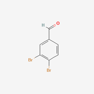molecular formula C7H4Br2O B1583856 3,4-Dibromobenzaldehyde CAS No. 74003-55-7