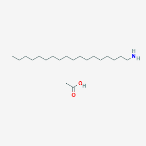 molecular formula C20H43NO2 B1583863 Stearylamine acetate CAS No. 2190-04-7