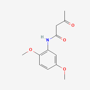 molecular formula C12H15NO4 B1583864 N-(2,5-dimethoxyphenyl)-3-oxobutanamide CAS No. 6375-27-5