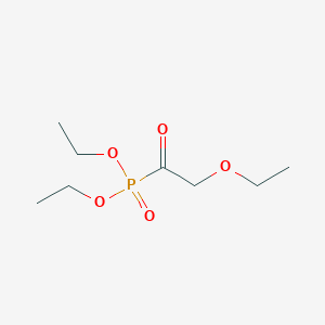 molecular formula C8H17O5P B1583891 Diethyl (ethoxyacetyl)phosphonate CAS No. 30492-56-9
