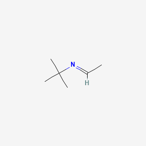 molecular formula C6H13N B1583908 N-乙叉基-2-甲基丙烷-2-胺 CAS No. 7020-80-6