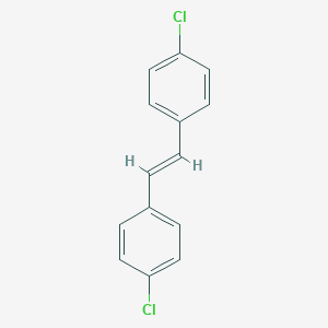 molecular formula C14H10Cl2 B158391 4,4'-Dichloro-trans-stilbene CAS No. 1657-56-3