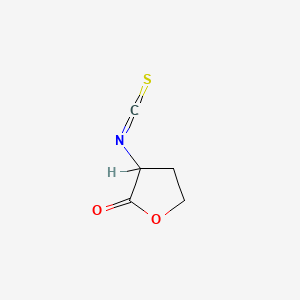 molecular formula C5H5NO2S B1583910 3-Isothiocyanatooxolan-2-one CAS No. 61315-63-7