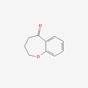 molecular formula C10H10O2 B1583915 3,4-Dihydro-2H-benzo[b]oxepin-5-one CAS No. 6786-30-7