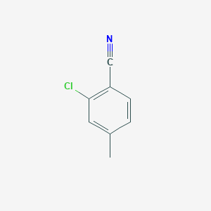 molecular formula C8H6ClN B1583916 2-氯-4-甲基苯甲腈 CAS No. 21423-84-7