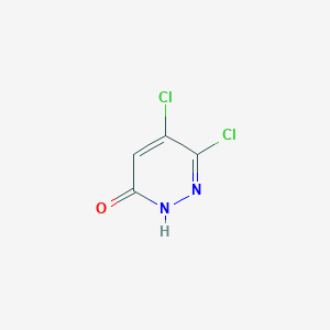 molecular formula C4H2Cl2N2O B1583918 5,6-Dichloropyridazin-3(2H)-one CAS No. 17285-36-8