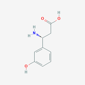 molecular formula C9H11NO3 B1583924 (R)-3-Amino-3-(3-hydroxyphenyl)propanoic acid CAS No. 780749-95-3