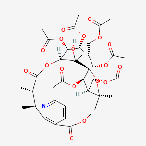 molecular formula C38H47NO18 B1583929 Evonine CAS No. 33458-82-1