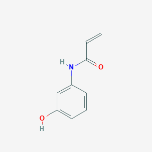 molecular formula C9H9NO2 B1583932 n-(3-Hydroxyphenyl)acrylamide CAS No. 13040-21-6
