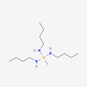 molecular formula C13H33N3Si B1583937 Tris(butylamino)methylsilane CAS No. 16411-33-9