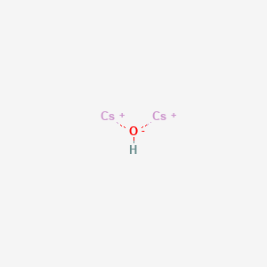 molecular formula Cs2HO+ B1583940 Cesium oxide CAS No. 20281-00-9