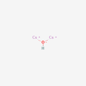 molecular formula Cs2HO+ B1583940 Cesium oxide (Cs2O) CAS No. 20281-00-9