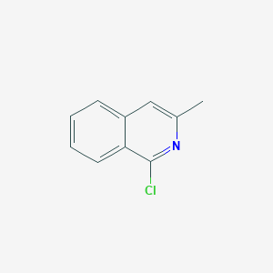 molecular formula C10H8ClN B1583944 1-chloro-3-methylisoquinoline CAS No. 7115-16-4