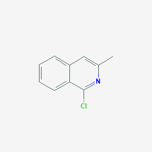 molecular formula C10H8ClN B1583944 1-Chloro-3-methyl-isoquinoline CAS No. 7115-16-4