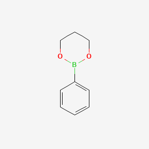 molecular formula C9H11BO2 B1583947 2-Phenyl-1,3,2-dioxaborinane CAS No. 4406-77-3