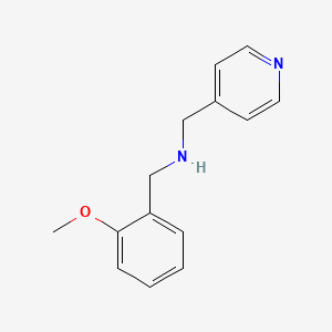 molecular formula C14H16N2O B1583951 (2-Methoxybenzyl)(pyridin-4-ylmethyl)amine CAS No. 355816-59-0