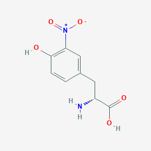 molecular formula C9H10N2O5 B1583954 3-Nitro-d-tyrosine CAS No. 32988-39-9