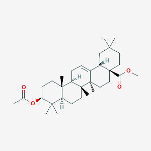 molecular formula C33H52O4 B158396 Methyl oleanolate acetate CAS No. 1721-57-9