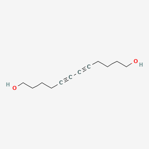 molecular formula C12H18O2 B1583964 5,7-Dodecadiyne-1,12-diol CAS No. 74602-32-7