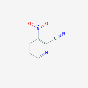 molecular formula C6H3N3O2 B1583967 2-氰基-3-硝基吡啶 CAS No. 51315-07-2