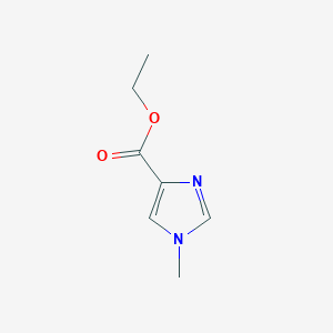 molecular formula C7H10N2O2 B1583972 Ethyl 1-Methylimidazole-4-carboxylate CAS No. 41507-56-6