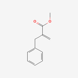 molecular formula C11H12O2 B1583974 2-苯甲基丙烯酸甲酯 CAS No. 3070-71-1