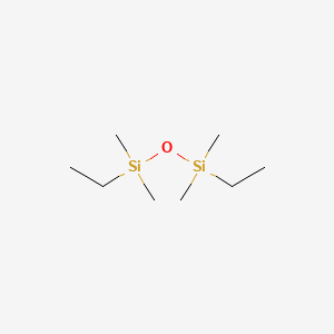 molecular formula C8H22OSi2 B1583993 1,3-Diethyltetramethyldisiloxane CAS No. 2295-17-2