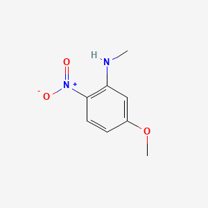 molecular formula C8H10N2O3 B1583997 5-Methoxy-N-methyl-2-nitrobenzenamine CAS No. 69397-93-9
