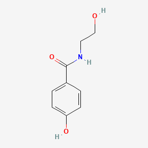 molecular formula C9H11NO3 B1584001 4-Hydroxy-N-(2-hydroxyethyl)benzamide CAS No. 75268-14-3