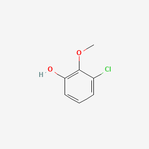 molecular formula C7H7ClO2 B1584002 3-氯-2-甲氧基苯酚 CAS No. 77102-92-2