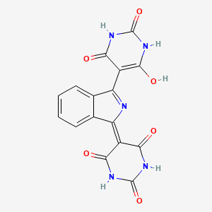 molecular formula C16H9N5O6 B1584003 PIGMENT YELLOW 139 CAS No. 36888-99-0