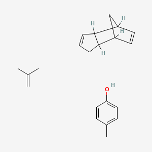 molecular formula C21H28O B1584008 4-Methylphenol;2-methylprop-1-ene;tricyclo[5.2.1.02,6]deca-3,8-diene CAS No. 68610-51-5