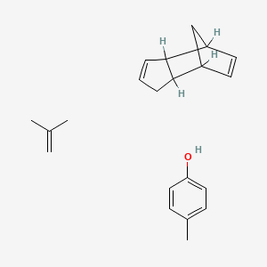 molecular formula C21H28O B1584008 苯酚，4-甲基-，与二环戊二烯和异丁烯的反应产物 CAS No. 68610-51-5