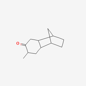 B1584010 Octahydro-7-methyl-1,4-methanonaphthalen-6(2H)-one CAS No. 41724-19-0