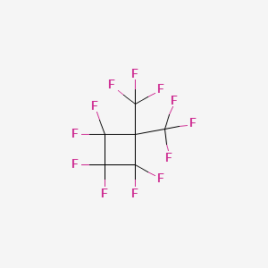 molecular formula C6F12 B1584014 Cyclobutane, hexafluorobis(trifluoromethyl)- CAS No. 28677-00-1