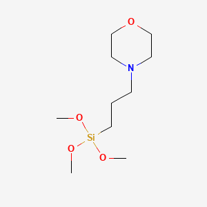molecular formula C10H23NO4Si B1584015 4-(3-(Trimethoxysilyl)propyl)morpholine CAS No. 31024-54-1