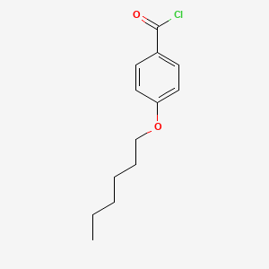 molecular formula C13H17ClO2 B1584017 4-Hexyloxybenzoyl chloride CAS No. 39649-71-3