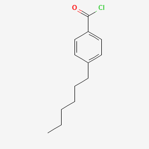 molecular formula C13H17ClO B1584020 4-Hexylbenzoyl chloride CAS No. 50606-95-6