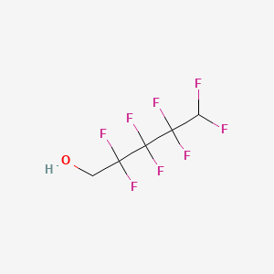 molecular formula C5H4F8O B1584022 2,2,3,3,4,4,5,5-Octafluoro-1-pentanol CAS No. 355-80-6