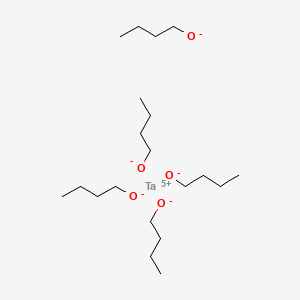 molecular formula C20H45O5Ta B1584026 1-Butanol, tantalum(5+) salt (5:1) CAS No. 51094-78-1